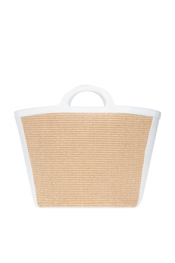 マルニ かごバッグ　MARNI TROPICALIA SUMMER LARGE Tropicalia Large Shopper Bag - Marni - Raw Sienna - Leather